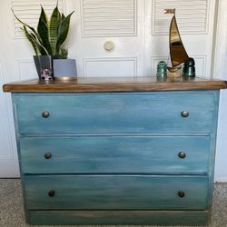 Rustic Contemporary Coastal Dresser 