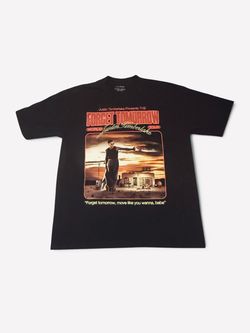 Justin Timberlake Forget Tomorrow World Tour 2024 T-Shirt Men's L Black Concert