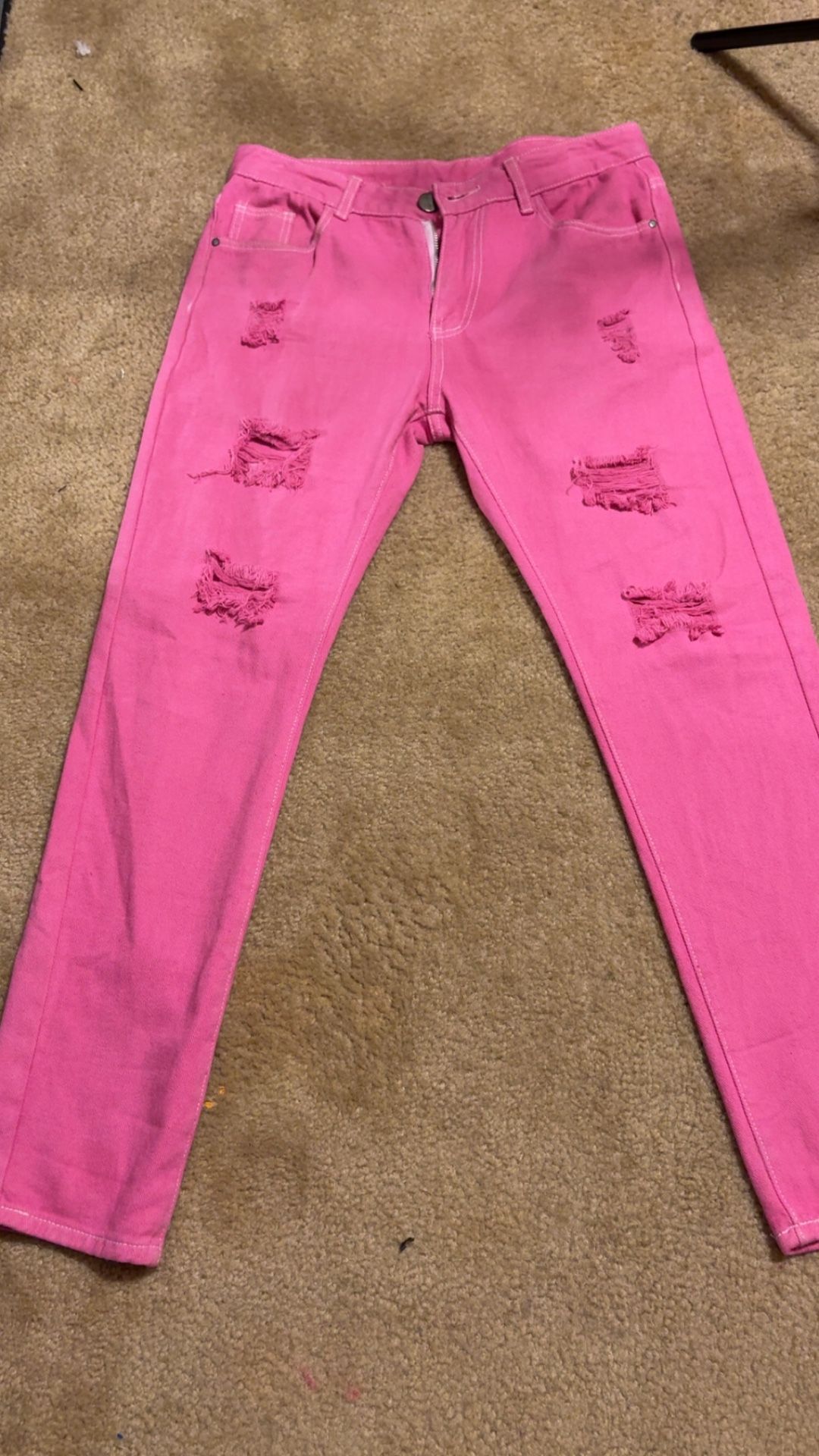 Pink Shein Jeans Size 32 In Men’s