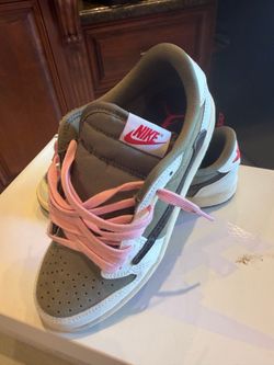 Nike Travis Scott Jordan 1 Low OG (Kids) – Size 2Y – Authentic – Excellent Condition