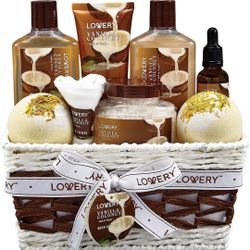 Bath and Body Gift Basket For Women and Men

