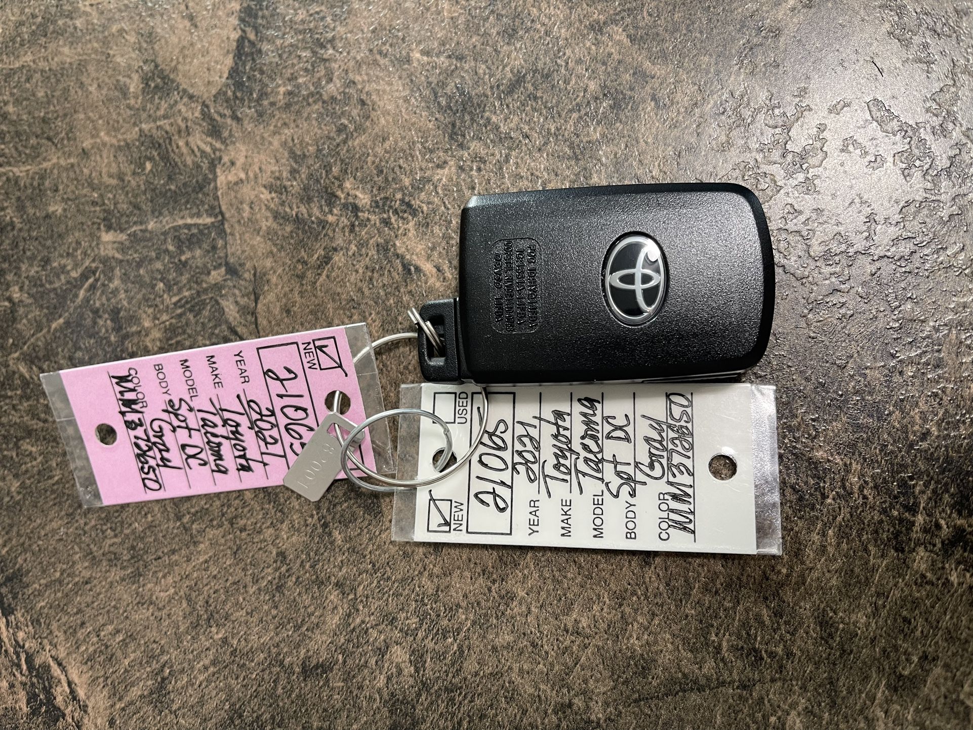 Toyota Tacoma Remote Key