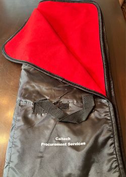 Caltech Stadium/Picnic Reversible Blanket NEW