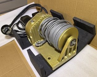 Cordem Corporation GOLO Power Winch 1200 Lb 12 15 RPST, 120 Volt