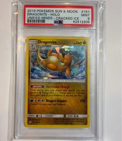 PSA 9 Dragonite Holo Pokémon Card 151/236