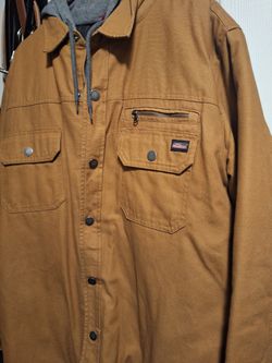 Dickies Jacket With Hoodie (L)