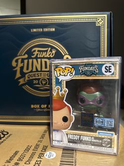 Funko Fundays Freddy as Donatello (Metallic)