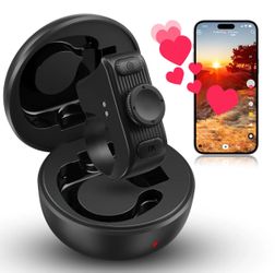 PUTARE Scrolling Ring, Wireless Thumbstick Remote Control for TikTok, Scroller Page Turner, Camera Video Recording Remote Controller, for iOS Android,