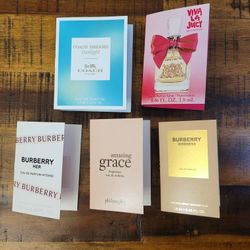 5 Perfume Sample Sprays For Women