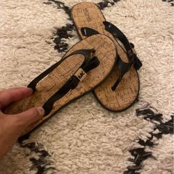 Michael Kors Flip Flops Size 5