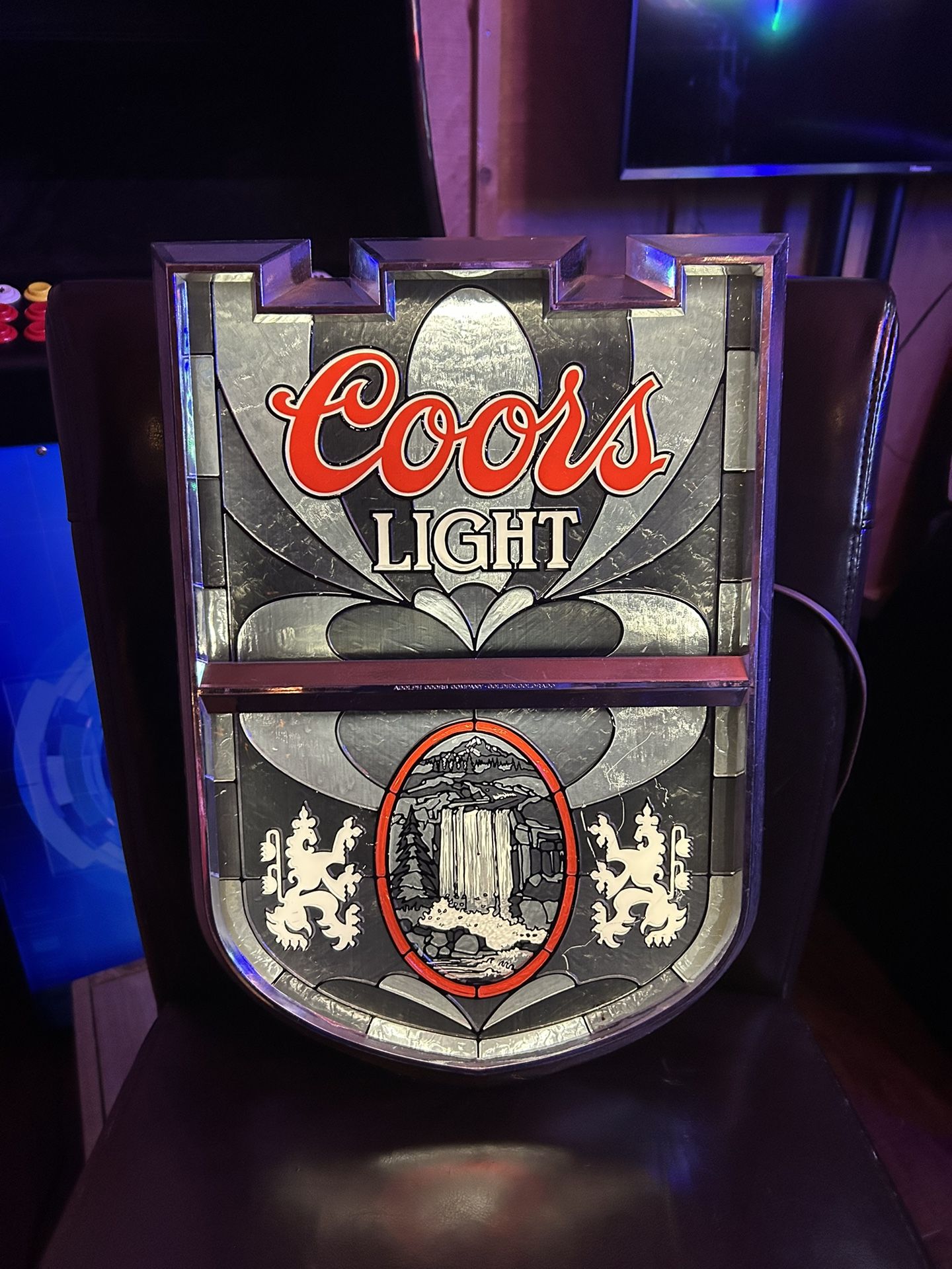 Coors Light Light Up Beer Sign