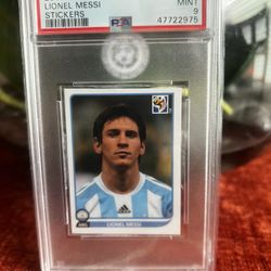 2010 Panini World Cup Lionel Messi Stickers