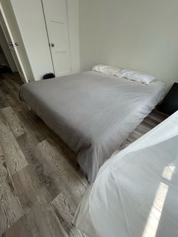 Full size bed + frame