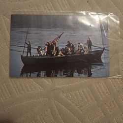 Durham Boat 1970 Postcard