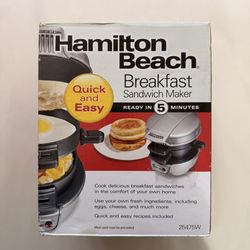 Hamilton breakfast sandwich Maker