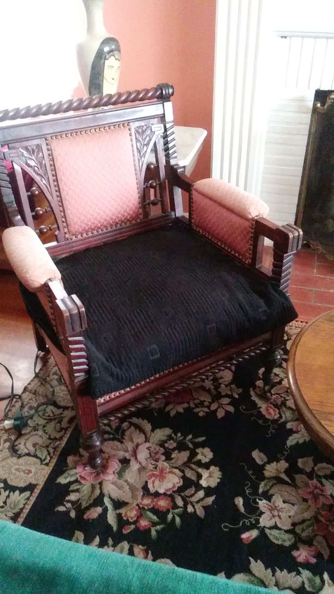 Antique chair is beautiful
