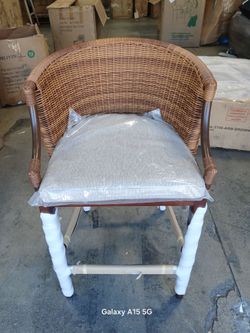 Wooden patio chairs