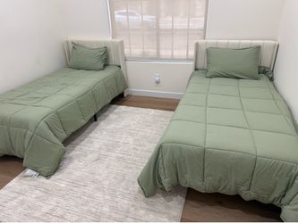 Twin beds
