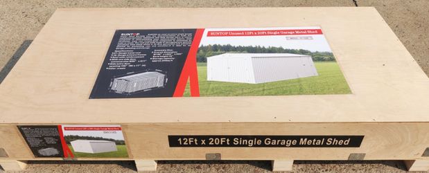 New Galvanized Metal Garages, Sheds & Carports