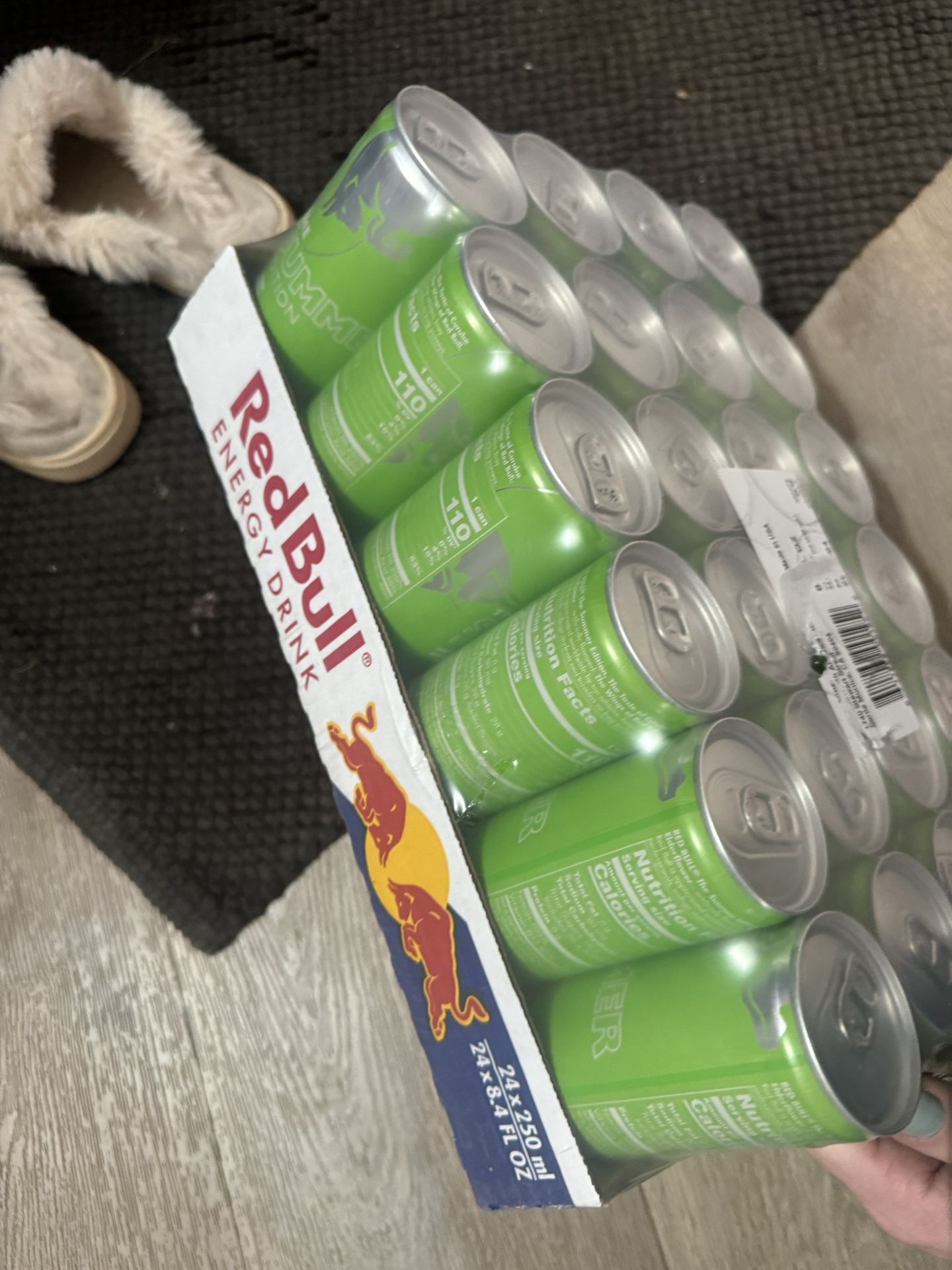24 Pack Of 8 Oz. Carubua redbull