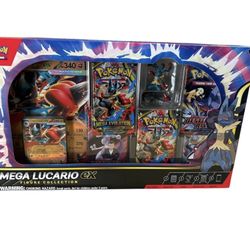 Pokemon TCG Mega Lucario ex Premium Figure Collection 