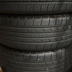 Milestar Tires Like New.  235/55r19 