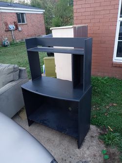 Nice black computer desk cholds school desk your work desk ect