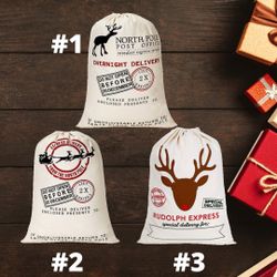Customized Santa Sacks! 