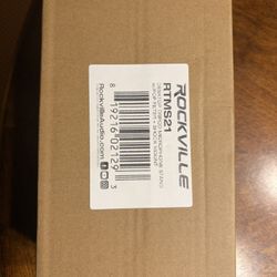 Rockville Podcast Kit (5 channel mixer, 3 mics, desktop tripod w/ mic stand)