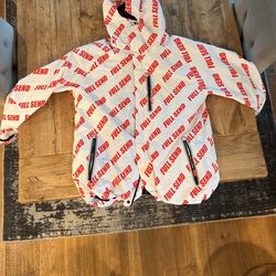 Full Send Ski Jacket - White L