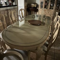 Dining Table Set With China Cabinet