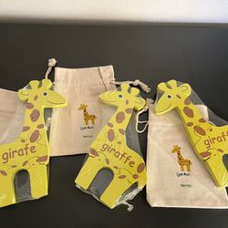 Giraffe Puzzles For Kids  Other Side Diff Language. See Both Pictures 