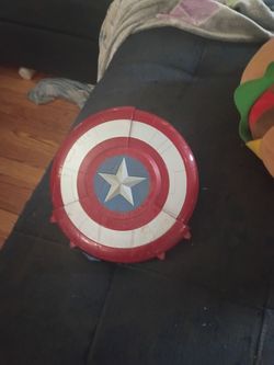 A shield you have to use Nerf bullets to use it but still very fun to play with