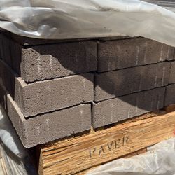 Brown paver