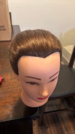 Mannequin Head with Real Hair