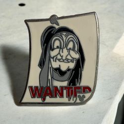 Old Hag - Wanted Poster - Cast Lanyard Series Disney Trading Pin - 2005