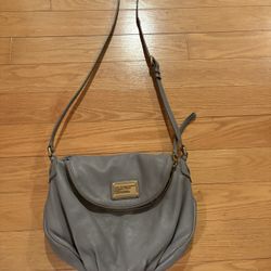 Marc Jacobs Grey Leather Crossbody
