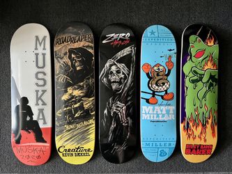 Skateboard decks