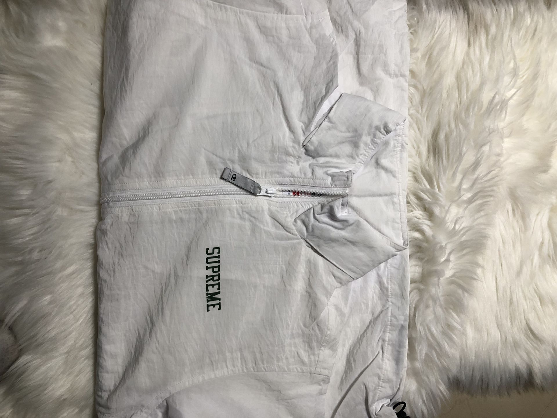 White Supreme/Champion Jacket