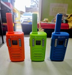 Cobra RX100 Walkie Talkies (Set of 3) - Used