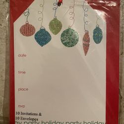 Holiday Party Invitations 