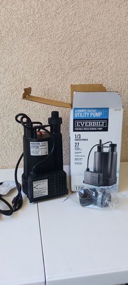 1/3 Hp AUTOMATIC UTILITY PUMP