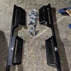 18-21 Jeep Wrangler JL 4 Door Side Steps and Rock Slider Replacement Exterior