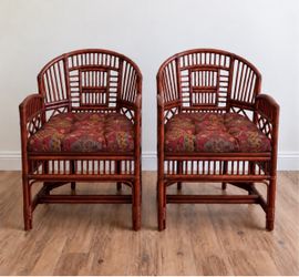 Vintage Brighton Pavilion Bamboo & Cane chair set, Delivery