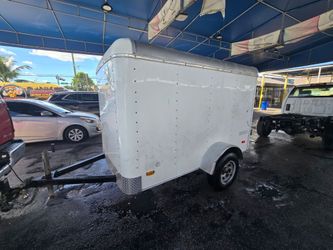 Used Trailer 5x8 "2012" Pulls amazing, no leaks 5"4 hight interior clean documentation in hand ✋️ READ Description FIRST, LEA PRIMERO.