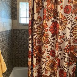 Society 6 Boho Shower Curtain ,  New