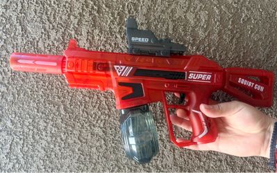 Super speed electric water gun