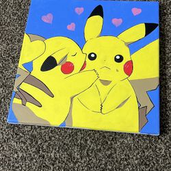 Pikachu Painting 