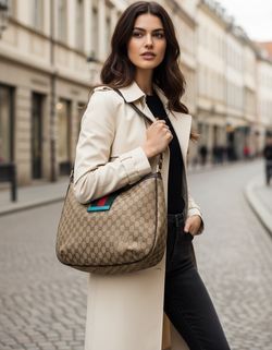 Monogram Larg in brown