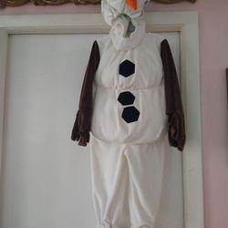 Disney Olaf Size 3 Years Old New W/ Tags